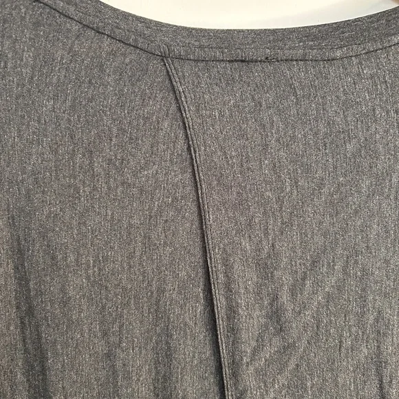 BNWT Wilfred La Rivière Split Back Long Sleeved Shirt in Heather Gray Size S - Picture 8 of 11